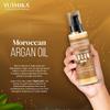 Yutika Professional Moroccan Argan Hair Oil 100 ml For Silky Shiny Nourished Hair Smooth Finish Frizz Control Care