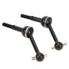 2Pcs Hard Steel Universal Drive Shaft for Tamiya TT02/TT01/TT01D/TT01E RC Car For RC Car