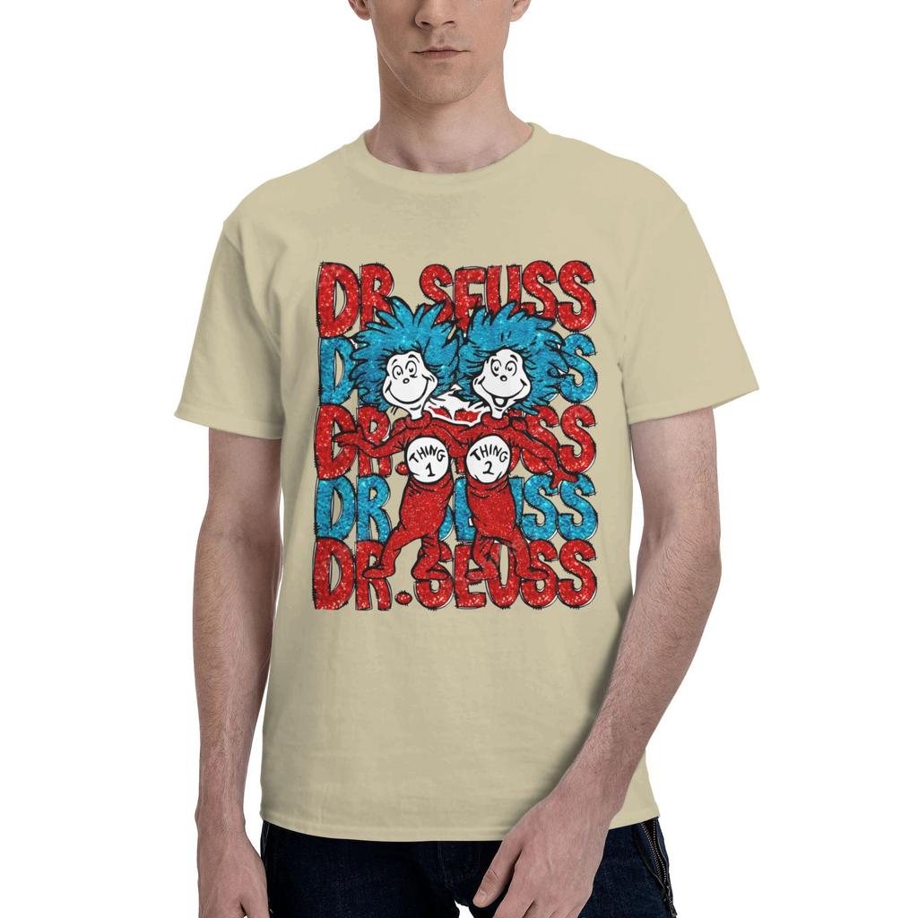 Tee Shirt for Men Women Gift Idea T Shirts Reading Day America March 2 Cotton Clothes