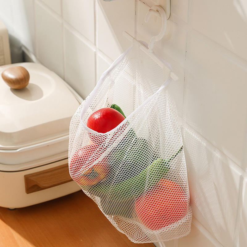 Wall Mounted Dirty Clothes Basket Foldable Mesh Laundry Bag For Bathroom Bedroom Household Storage Hanging Organizer Space Saving Hamper