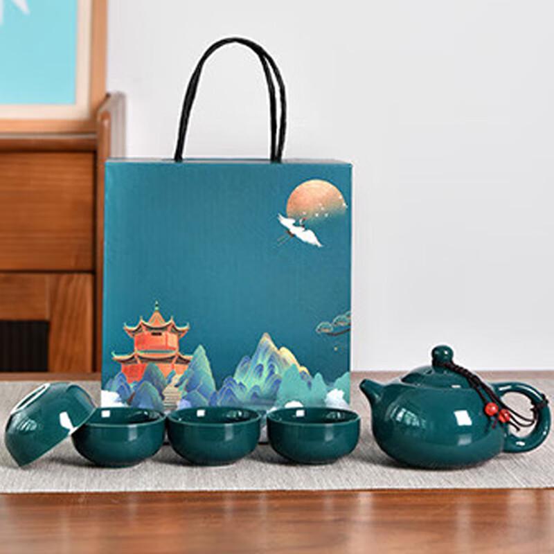 

Moon Companion Pavilion Neo-Chinese Ceramic Tea Set
