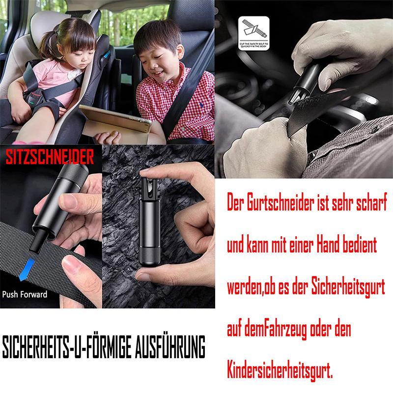 Car Safety Hammer Multifunctional Glass Life Hammer Fire Belt Cutting Knife,car Escape Hammer Car Window Breaker