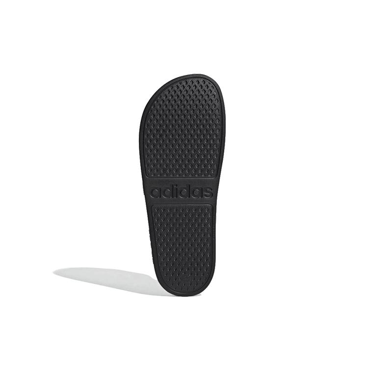 New Adidas Adilette Aqua Slides Core Black Gold Metallic EG1758