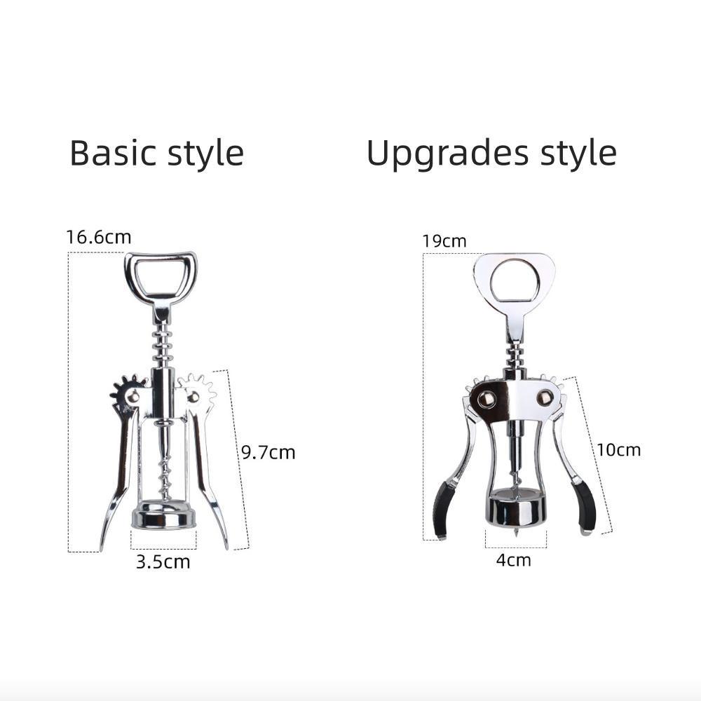 Ergonomic Zinc Alloy Winged Corkscrew - Easy-Grip Wine Bottle Opener For Men, Women & Wine Enthusiasts - Perfect Gift For Birthdays, Anniversaries