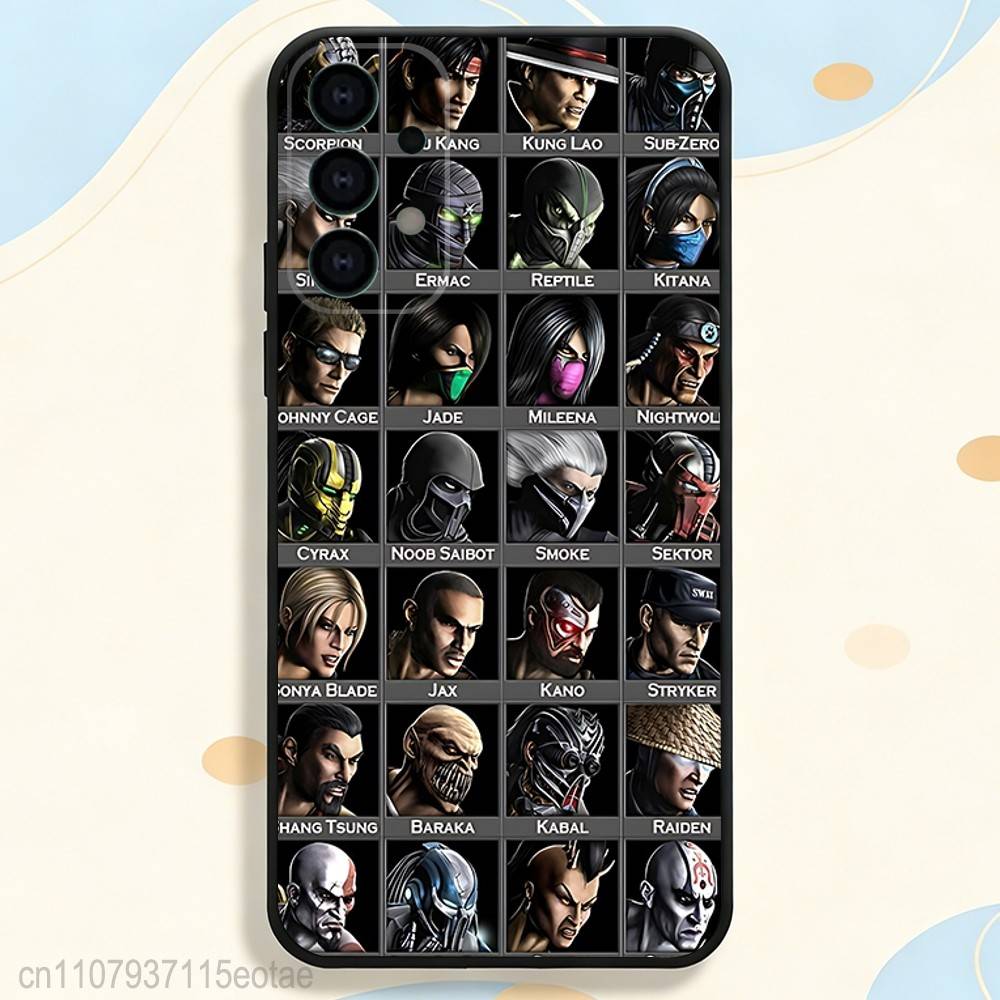 Game MortalS K-Kombat Cool Phone Case Silicone Soft For Samsung S26,S25,S24,S21,S22,S23,S30,Ultra,S20,Plus,Fe,Lite