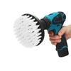 1Pcs 4in Soft Drill Brush Car Soft Brush Drill Kit Attachment for Cleaning Carpet and Leather and Upholstery Car Soft Brush Kits