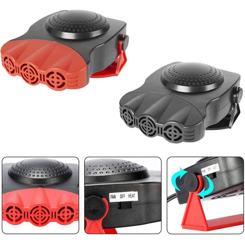Car Heater, De-Ice, Fan Heater, 24 V, Car Additional Heater, Ceramic Heater, De-Ice Fan Heater