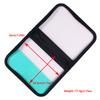 Wooden Squid Shrimp Hook Bait Bag Storage Case with Zipper Fishing Lures Bag Fishing Tool Fishing Tackle