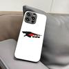 Sports Car HKS JDM Accessories Phone Case for Iphone 16 15 14 12 11 13 Pro Max Mini 8 X Xr Xs Puls Black Glass Cover