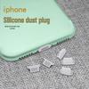 iPhone 14 Silicone Dust Plug Set for Charging Port & Headphone Jack