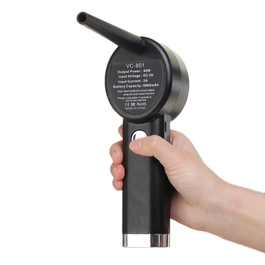 65000 RPM Wireless Air Duster Compression Blower Clean Tool Vacuum Cleaner for Computer Laptop Electronics Keyboard