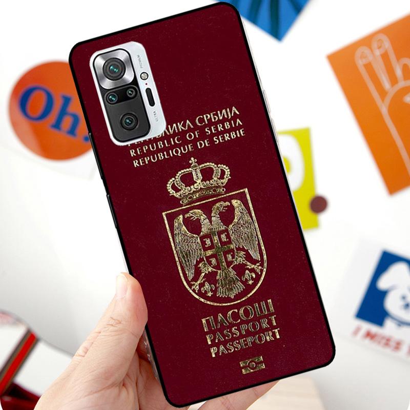 Flag of Serbia Serbian Case For Xiaomi Redmi Note 12 Pro 11 8 9 10 Pro 9S 10S 11S 12S Redmi 12C 10C 9C 10A Cover