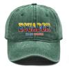"ECUADOR" "VAMOS ECUADOR" Flag Printed Sun Hat , Adjustable Sun Hat Fashion Vintage Simple Hip Hop Sun Hat