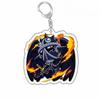 One Piece Luffy Roronoa Zoro Creative Cartoon Acrylic Keychain Anime Peripheral Secondary Backpack Decorative Pendant