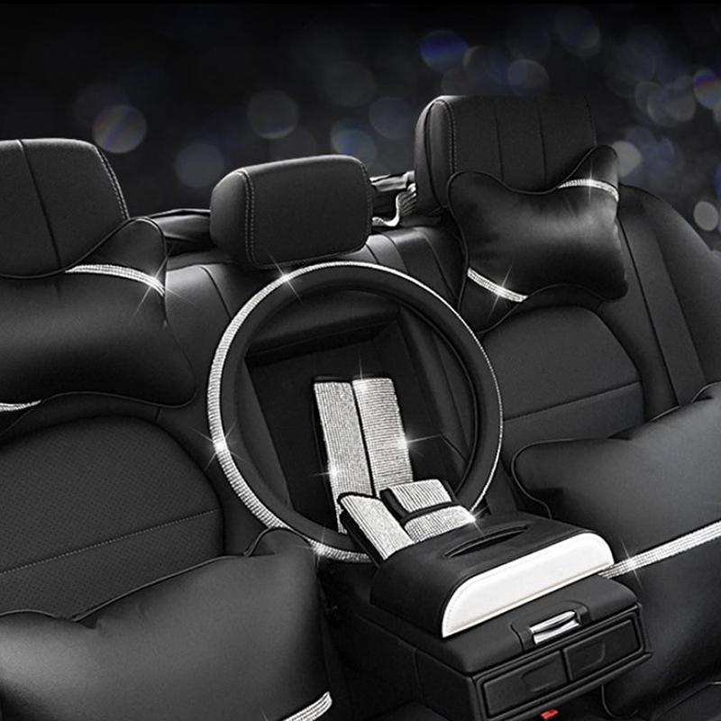 

Универсальный сверкающий роскошный блестящий автомобильный аксессуар с бриллиантами, чехол для колеса