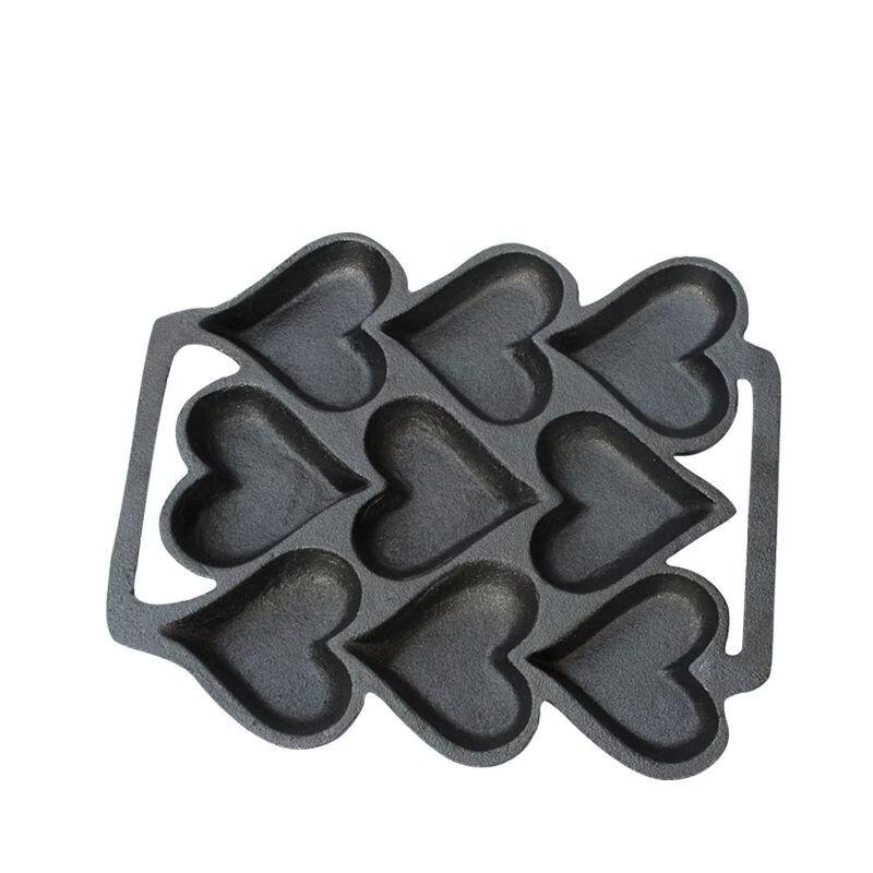 

Cast Iron Heart Cake Mold
