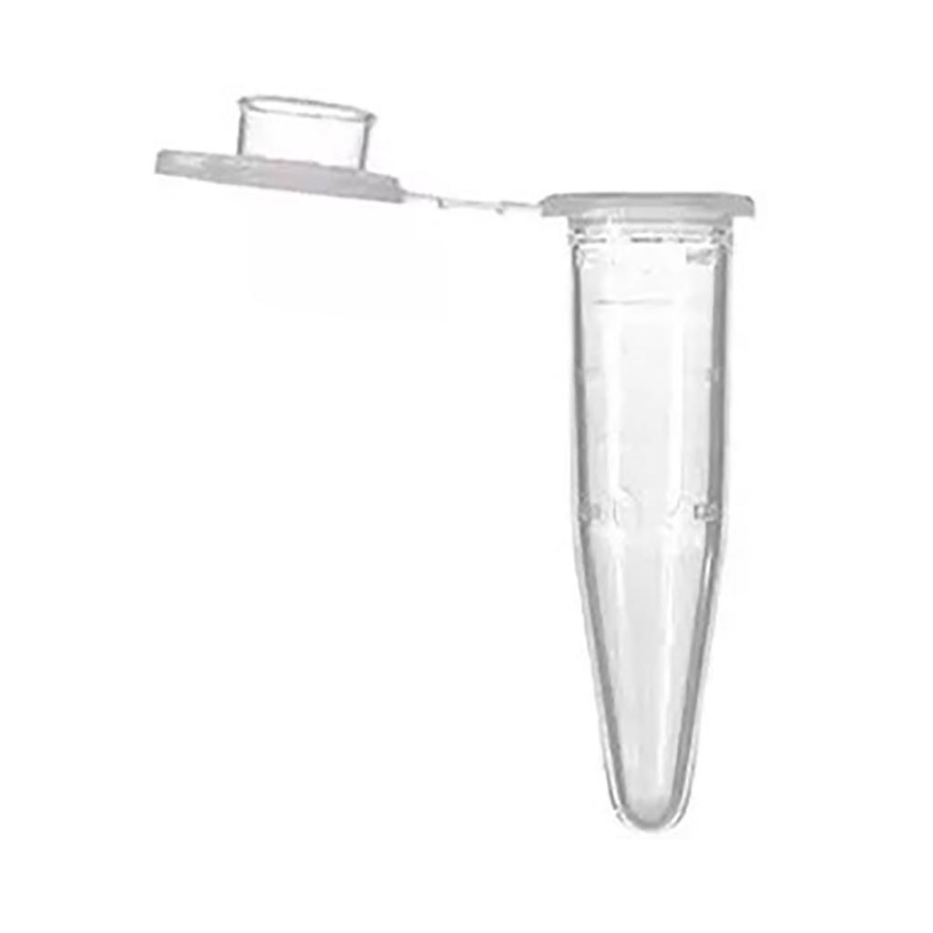500PCS Mirco Test Tube 1.5ml Plastic Frosted Surface Clear Scale Microcentrifuge Tube with Snap Cap for Laboratory