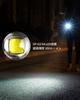 MecArmy Compact Wrist Flashlight with CPLU Rechargeable High Brightness Portable Mini Flashlight for 4 Brightness IPX6 Handheld Watch Band for Walks