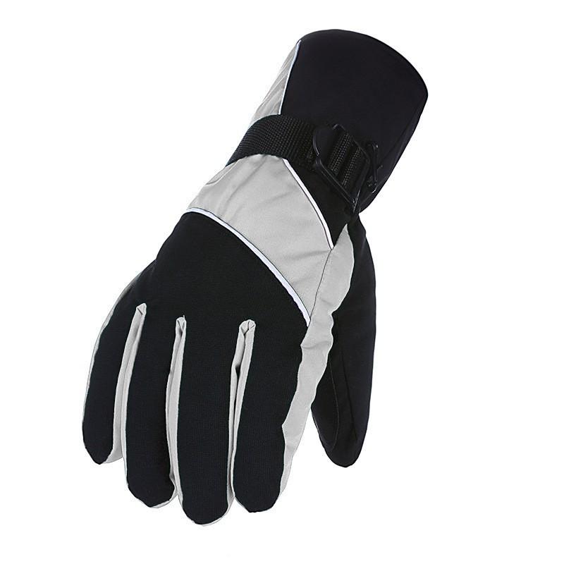 Thick Winter Warm Gloves Men Women Outdoor Cycling Skiing Windproof Fleece Lined Unisex Mittens In 5 Colors