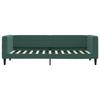 VidaXL Lit de repos vert foncé 80x200 cm velours 354003