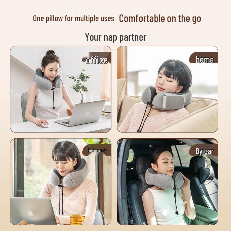 U-Shaped Memory Foam Neck Pillow