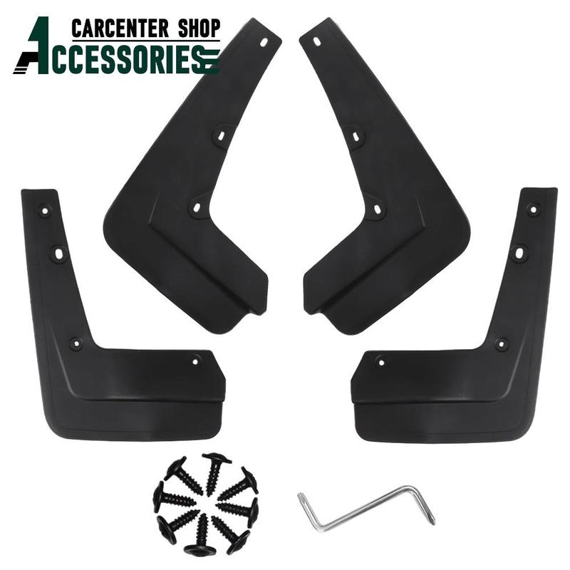 For BMW X1 F48 2016- Mud Flaps Fender Mudflaps Black Splash Guard Mud Flaps PP Wheel Fender Accessories