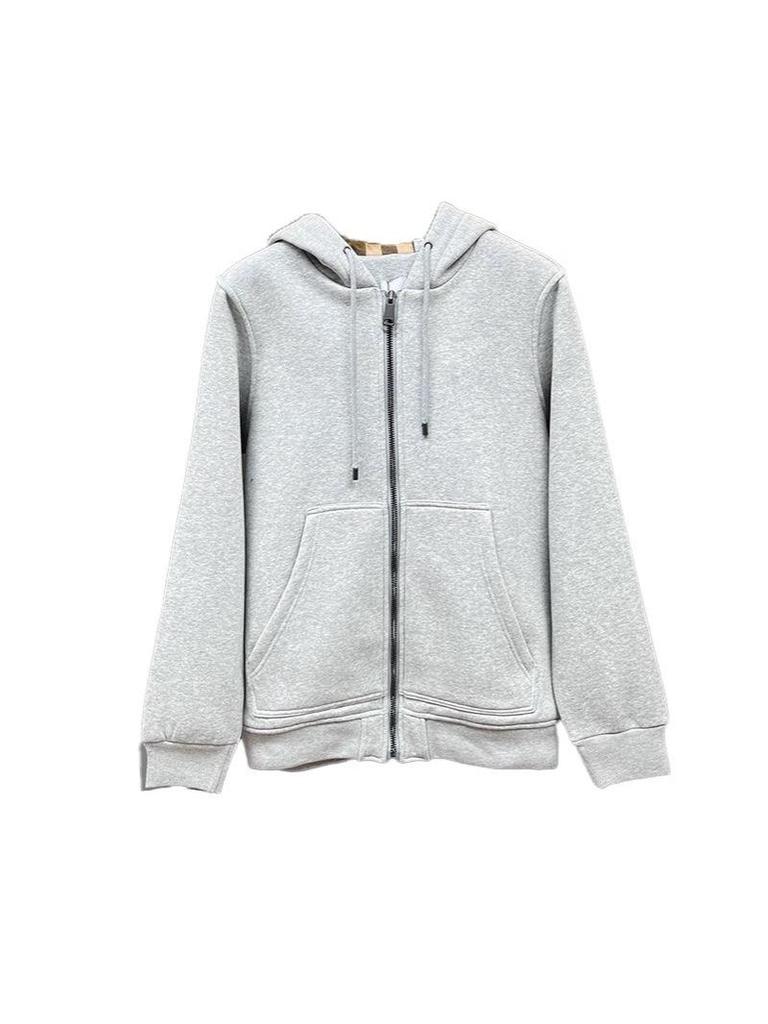 Unisex grenzüberschreitender europäischer/amerikanischer/britischer Stil Kapuzen-Reißverschluss-Strickjacke