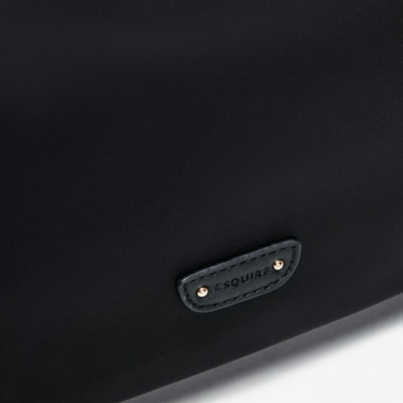 Esquire Collection Esquire Round Shoulder Bag Black