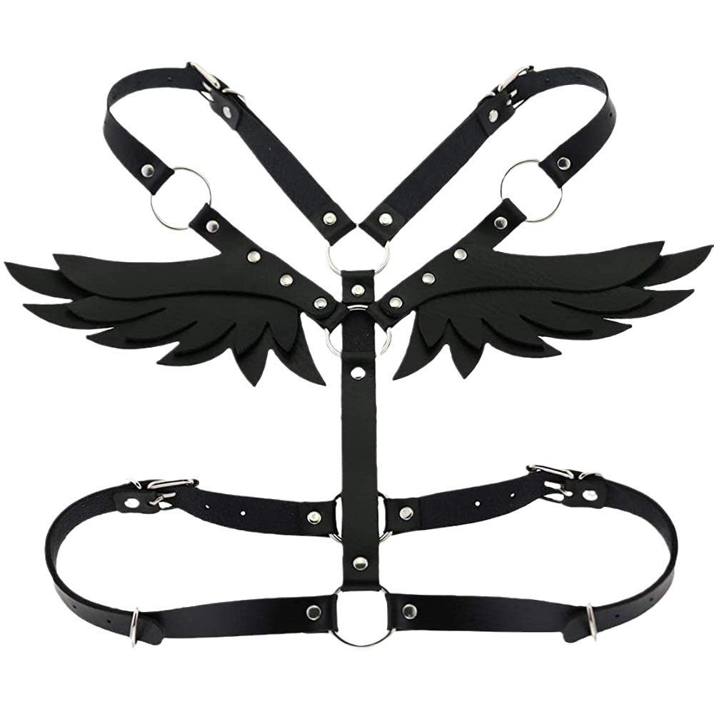 Sm Bondage Body Strap Shoulder Strap Waist Strap Women'S Cortical Angel Wings Strap Women'S Laura Strap