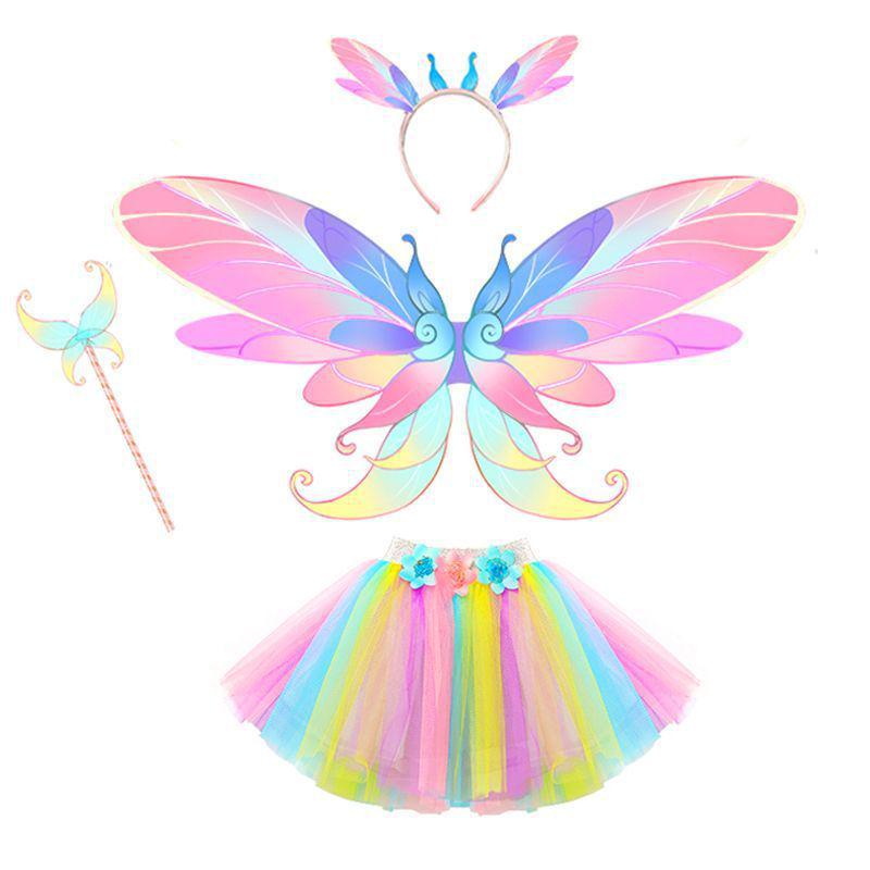 Forest Elf Princess Luminous Wings Toy - Angelic Fairy Decoration for Kids
