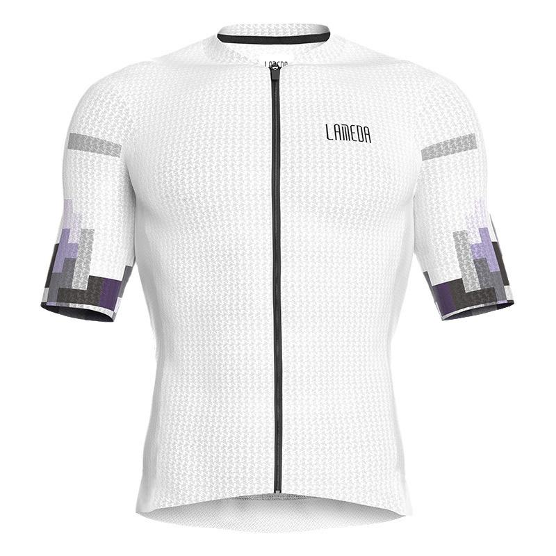 Lampada 2023 Men's Short Sleeve Cycling Jersey - Breathable, Quick-Dry, Casual Sportwear