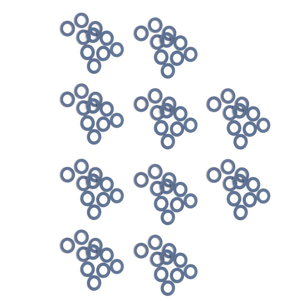 100PCS Oil Drain Plug Gasket 90430‑12031 Replacement for Corolla L LE LE Eco S 1.8L L4‑Gas 2015