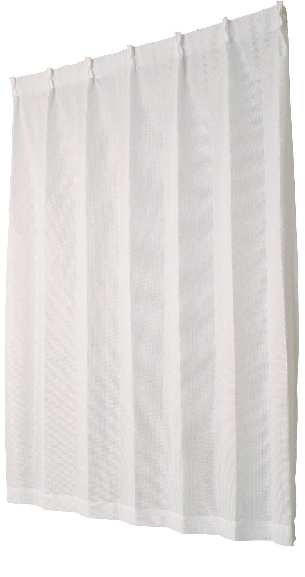 

Univer Mirror Lace Large 150cm Wide x 198cm 1 Panel Curtains, Lace, White, Long, белый