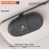 Car Suede Sunglasses Storage Box Visor Glasses Clip Alfa Romeo GT 147 156 159 Giulia Tonale Stelvio Giulietta Mito Milano Gloria wnp522