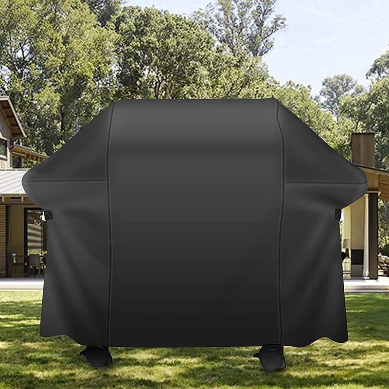 Grill Cover Anti-UV Barbecue Dust Cover Heavy Duty Waterproof 420D Oxford Shield For Backyard Patio Camping Grilling Picnic