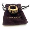 Used LOUIS VUITTONRing gold Wood unisex