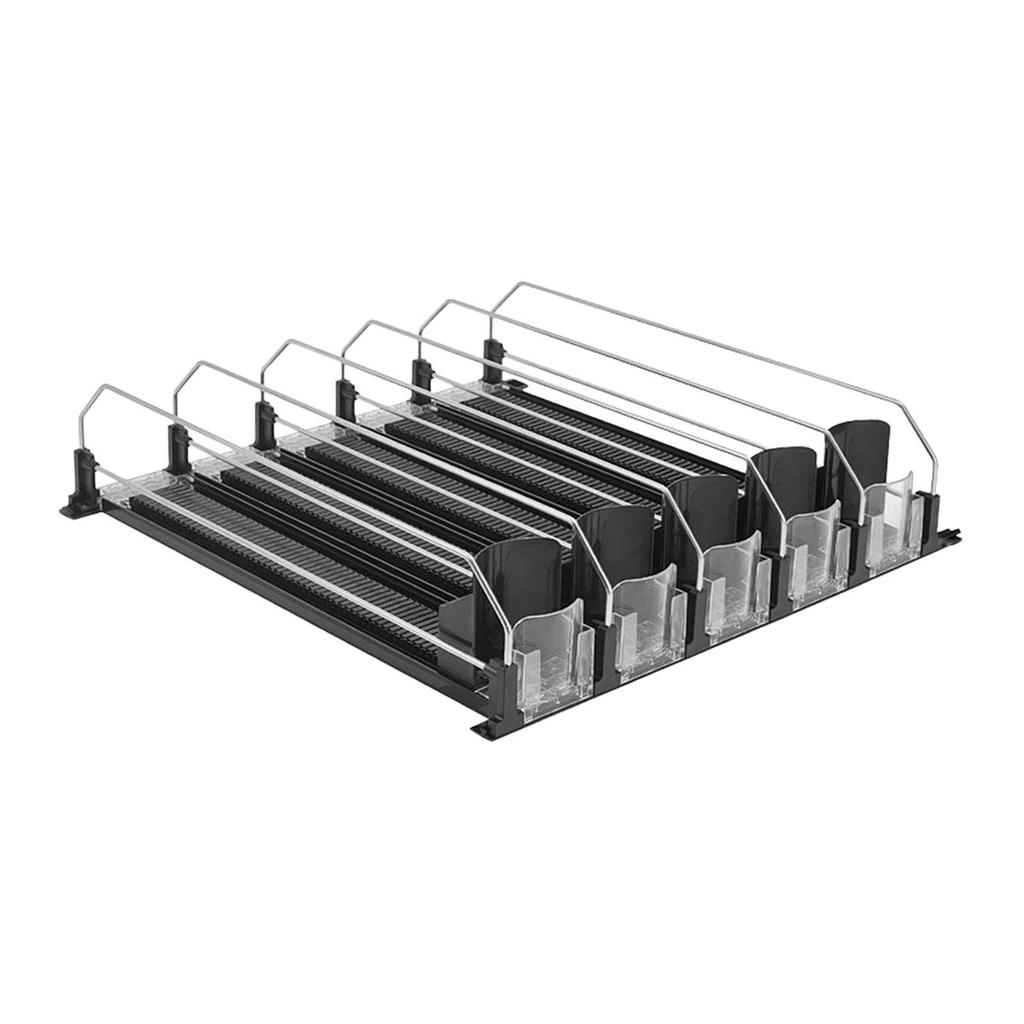 Getränke-Organizer für den Kühlschrank Federbelastete Getränkelagerung für Kühlschränke Verkaufsautomaten Cafés Restaurants Warenregale