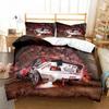 3D Print Cool Racing Car Drift Cars Bedding Set Single Twin Full Queen King Size Bed Set Adult Boys Bedroom Men Boys Gift