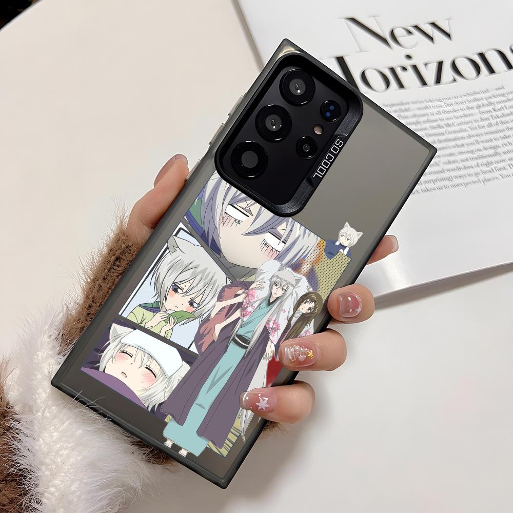 Anime K-Kamisama Kiss Phone Case For Samsung Galaxy S25 Edge S24 S23 S22 S21 S20 Ultra Funda Silicone Silver Cover