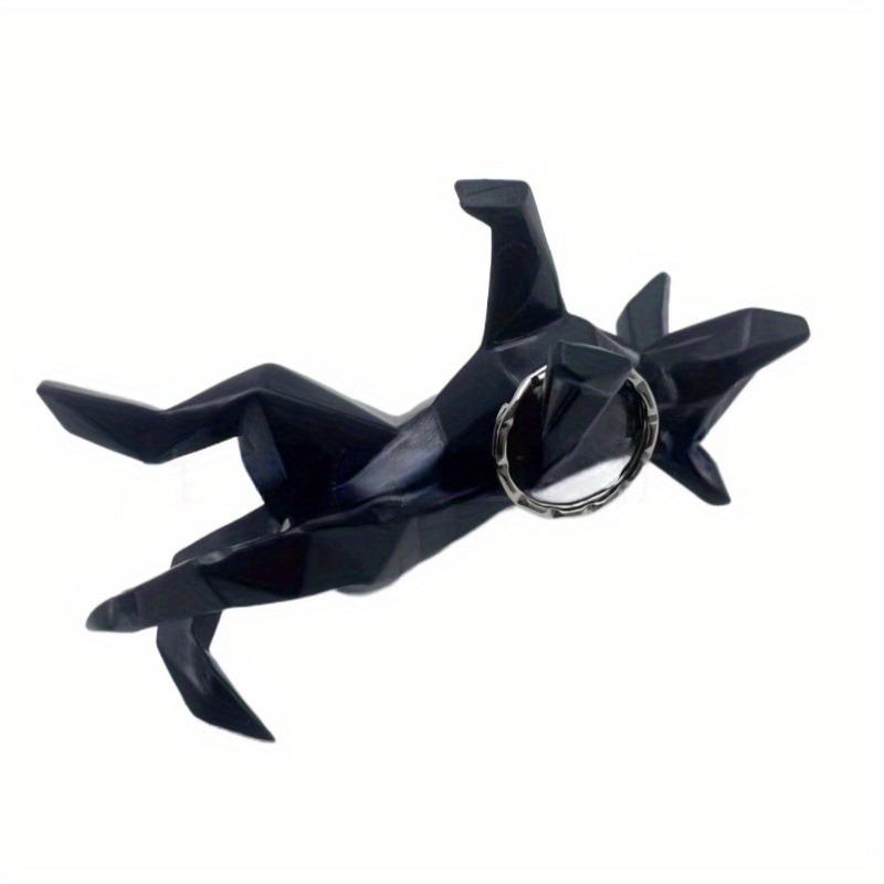 

Подарок держатель кольца для женщин сиденье для собак, сиденье для украшений в виде диска, кошка и собака чёрный