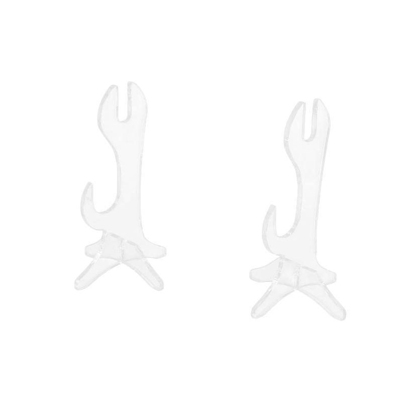 

Portable Sabers Swords Display Stand Functional Double Level Swords Stand Holder Rack for Collectors and Gift Giving чистый