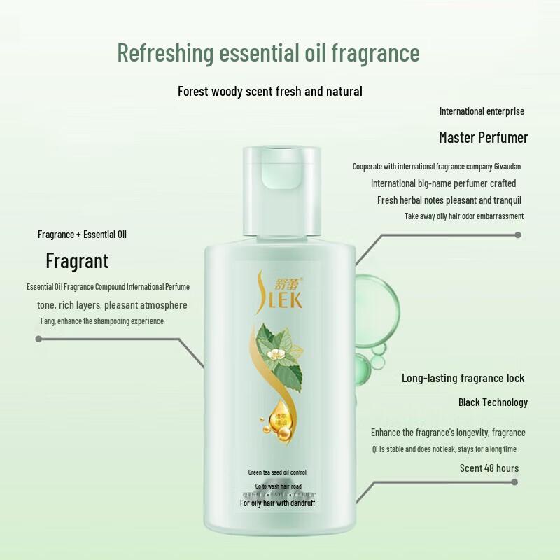 Shulei Green Tea Seed Oil Anti-Dandruff Shampoo