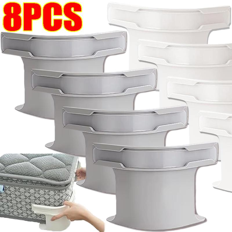 1/8PCS Heavy Bed Corner Sheet Grippers Straps Invisible Bed Sheet Quilt Cover Non-Slip Fastener Holders Mattress Straps for Crib