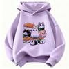 Funny Sushi Cat Food Design Printed Hoodie Kids Cat Children's Sweatshirt Hoody for Boys Girls Spring Y2k Casual Hoodies
