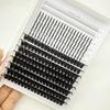 Custom Logo DIY Cluster Lashes Eyelash Extensions Private Label for Fluffy Natural Style Eye Lash Cluster