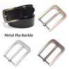 Alloy DIY Leather Craft 35mm Men/Women 33mm-34cm Belt Belt Buckle Metal Pin Buckles Jeans Waistband