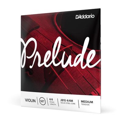 Violin String Prelude Set J810 Medium Tension D'Addario 4/4M []