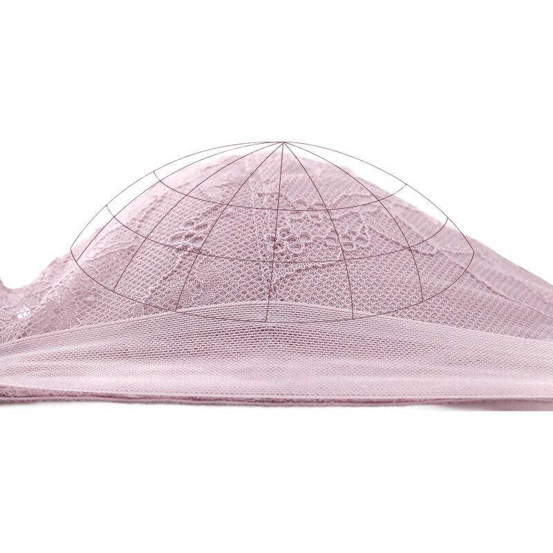Aimer Women s Wireless Lace Push-up Bra C75