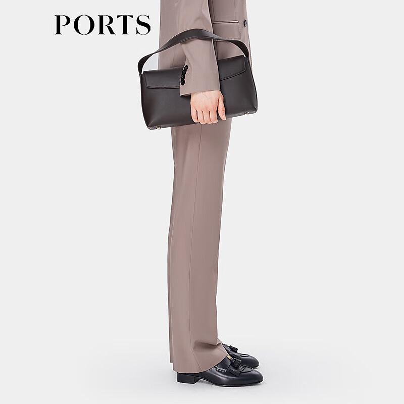 PORTS Women's Straight-Leg Wool Blend Trousers