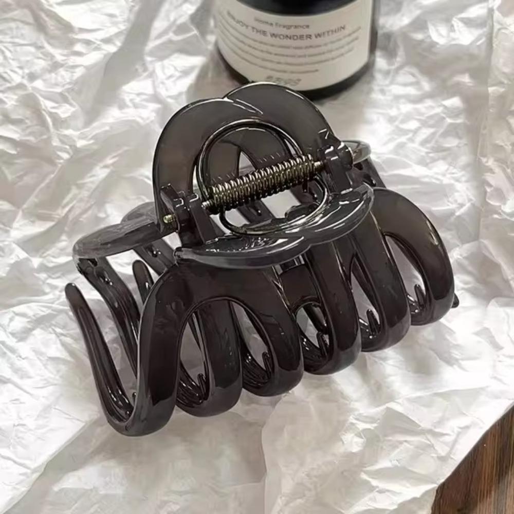 Sweet Hair Ornament Back Long Hair Hairpin New Pumpkin Hair Claw Clip  For Women Gift